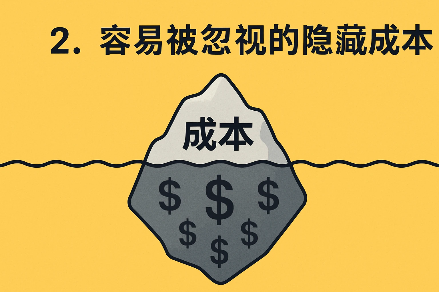 2. 容易被忽视的隐藏成本