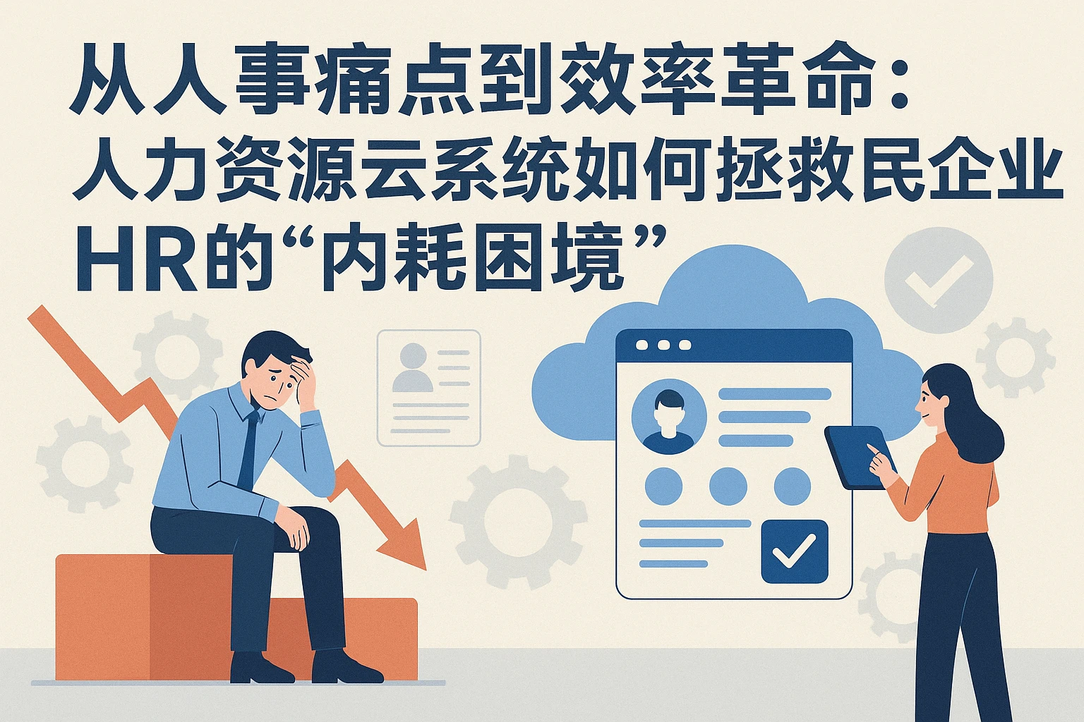 从人事痛点到效率革命：人力资源云系统如何拯救民营企业HR的“内耗困境”
