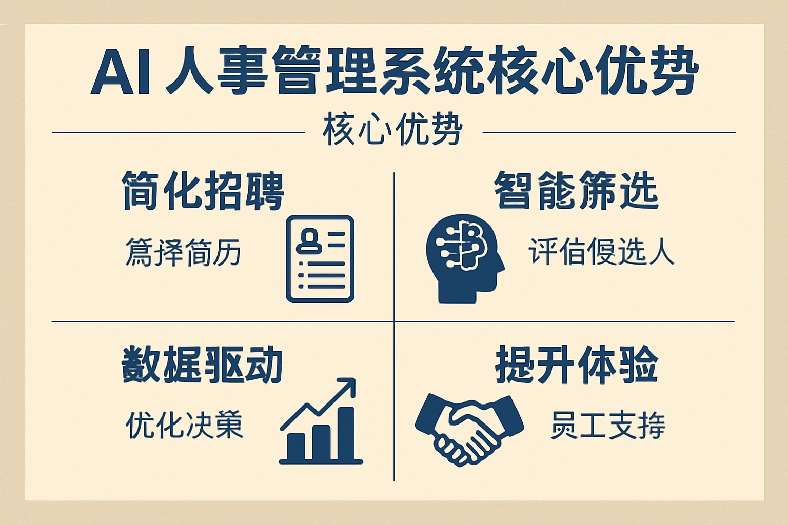 AI人事管理系统的核心优势