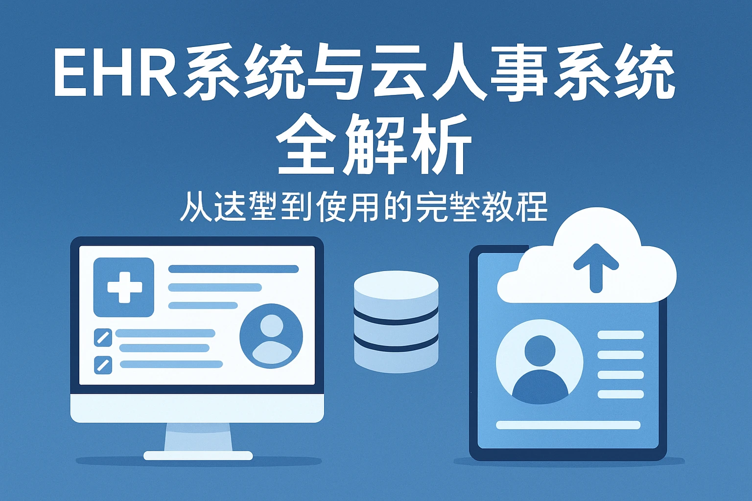 EHR系统与云人事系统全解析：从选型到使用的完整教程