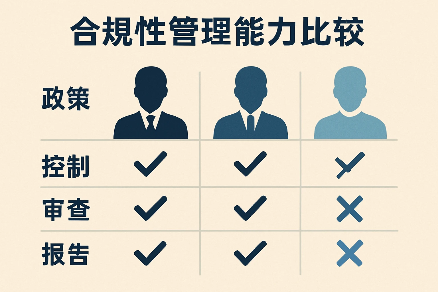 合规性管理能力比较