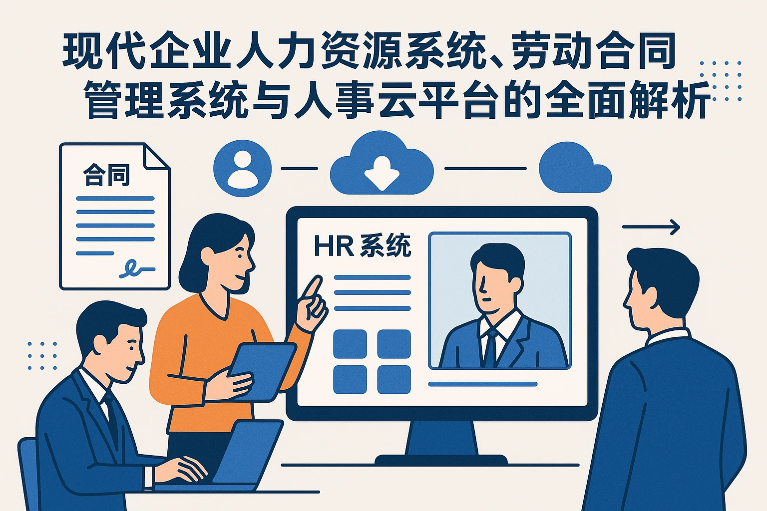 现代企业人力资源系统、劳动合同管理系统与人事云平台的全面解析