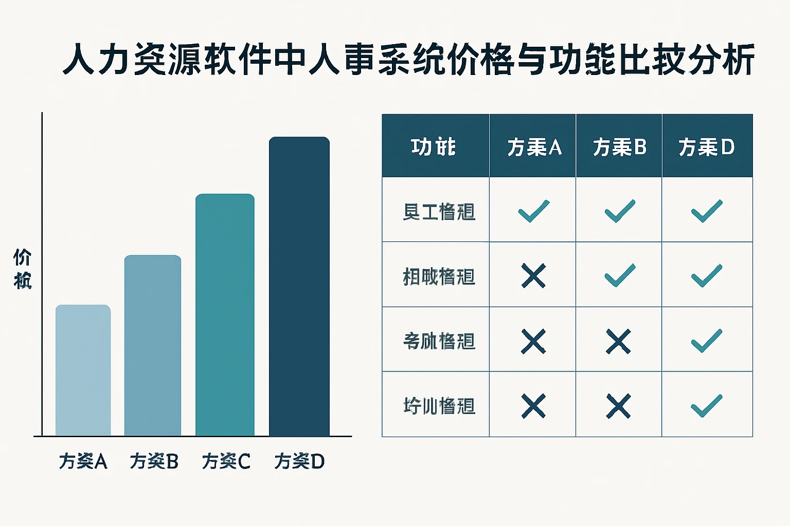 人力资源软件中人事系统价格与功能比较分析
