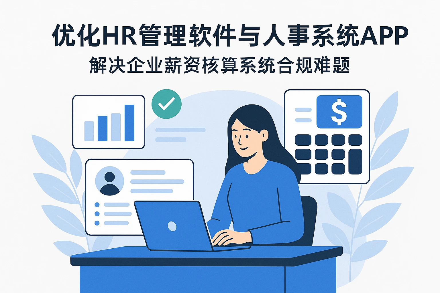 优化HR管理软件与人事系统APP，解决企业薪资核算系统合规难题