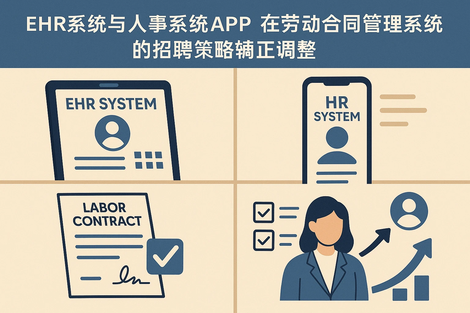 ehr系统与人事系统APP在劳动合同管理系统中的招聘策略调整