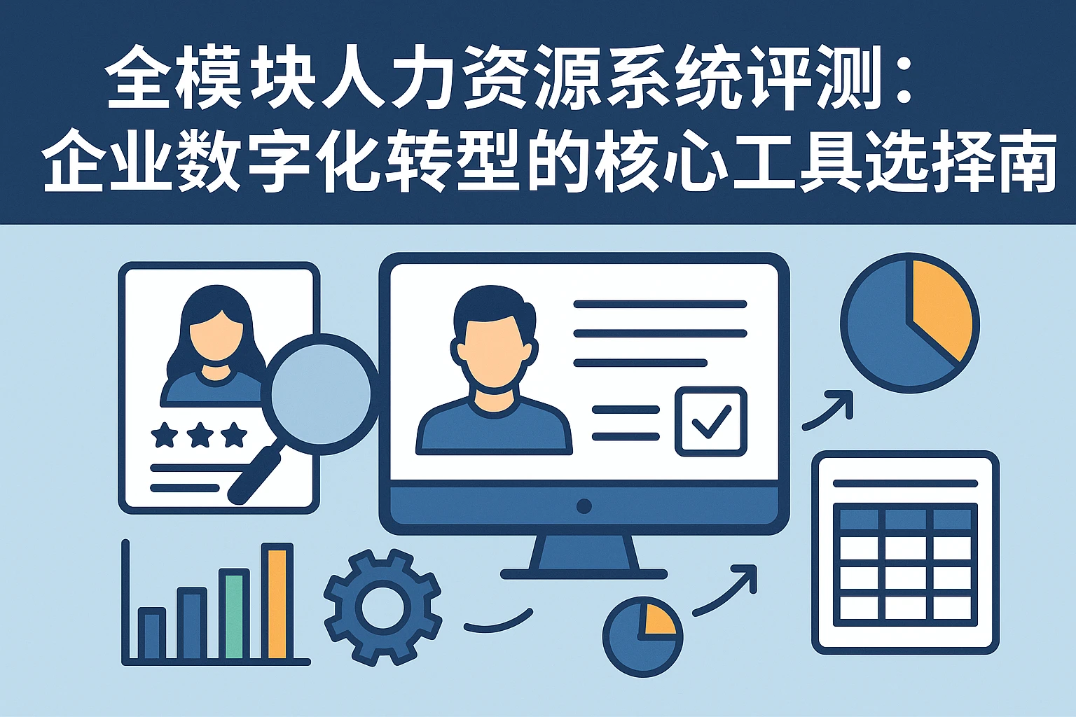 全模块人力资源系统评测:企业数字化转型的核心工具选择指南