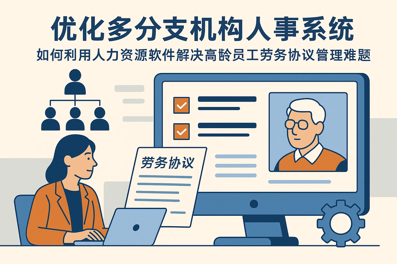 优化多分支机构人事系统:如何利用人力资源软件解决高龄员工劳务协议管理难题