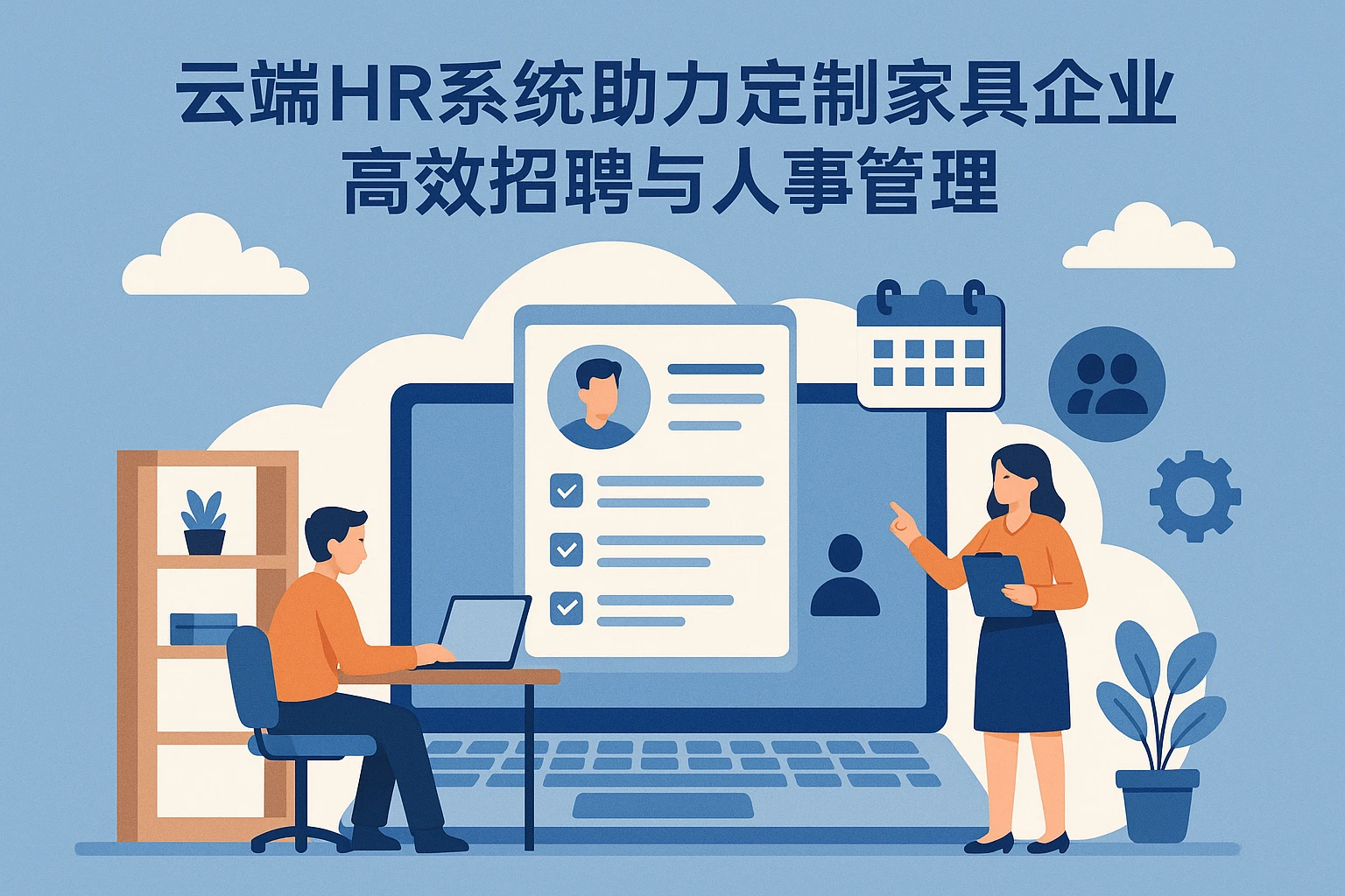云端HR系统助力定制家具企业高效招聘与人事管理