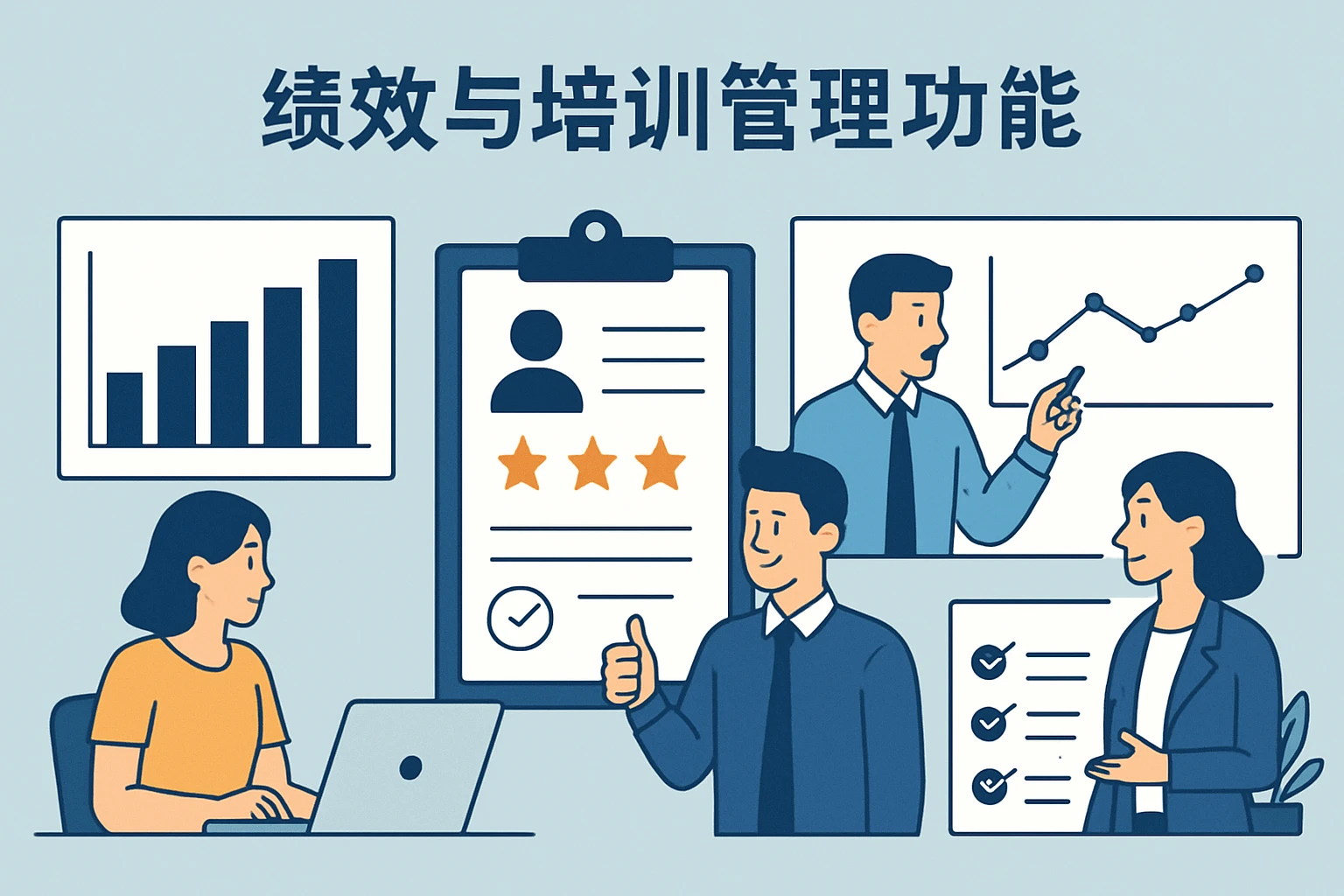 绩效与培训管理功能