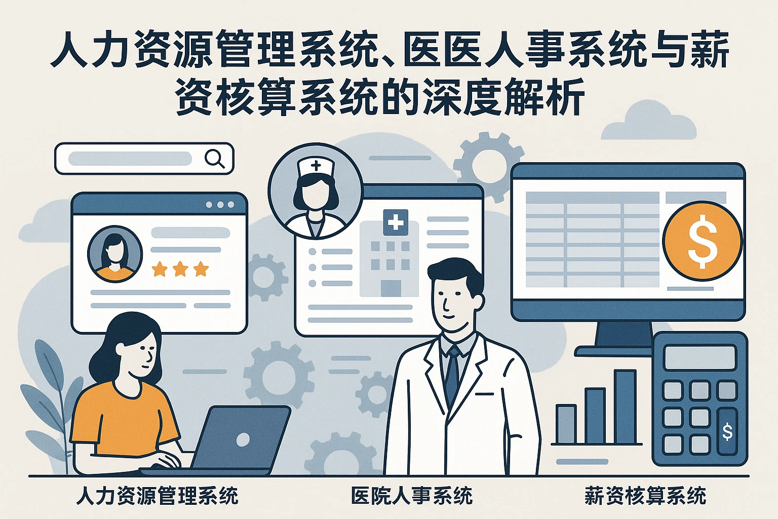 人力资源管理系统、医院人事系统与薪资核算系统的深度解析