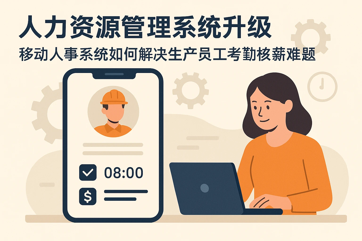 人力资源管理系统升级：移动人事系统如何解决生产员工考勤核薪难题