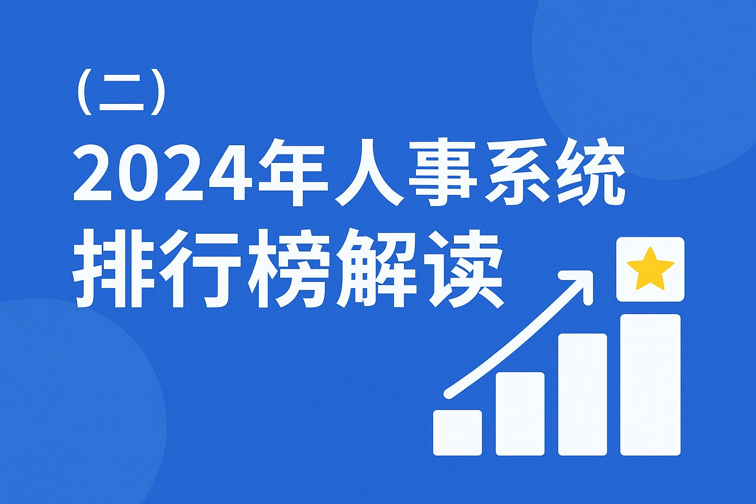 （二）2024年人事系统排行榜解读