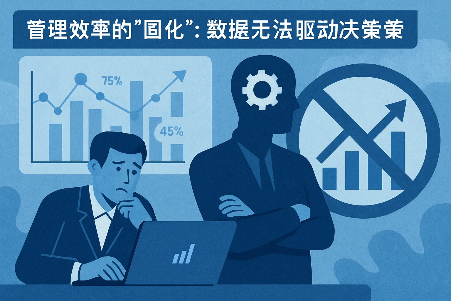 2. 管理效率的“固化”:数据无法驱动决策