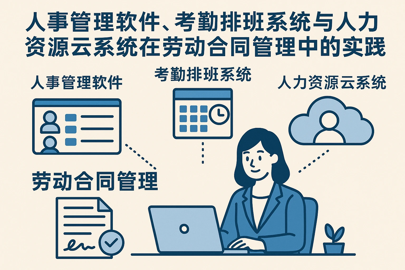 人事管理软件、考勤排班系统与人力资源云系统在劳动合同管理中的实践应用