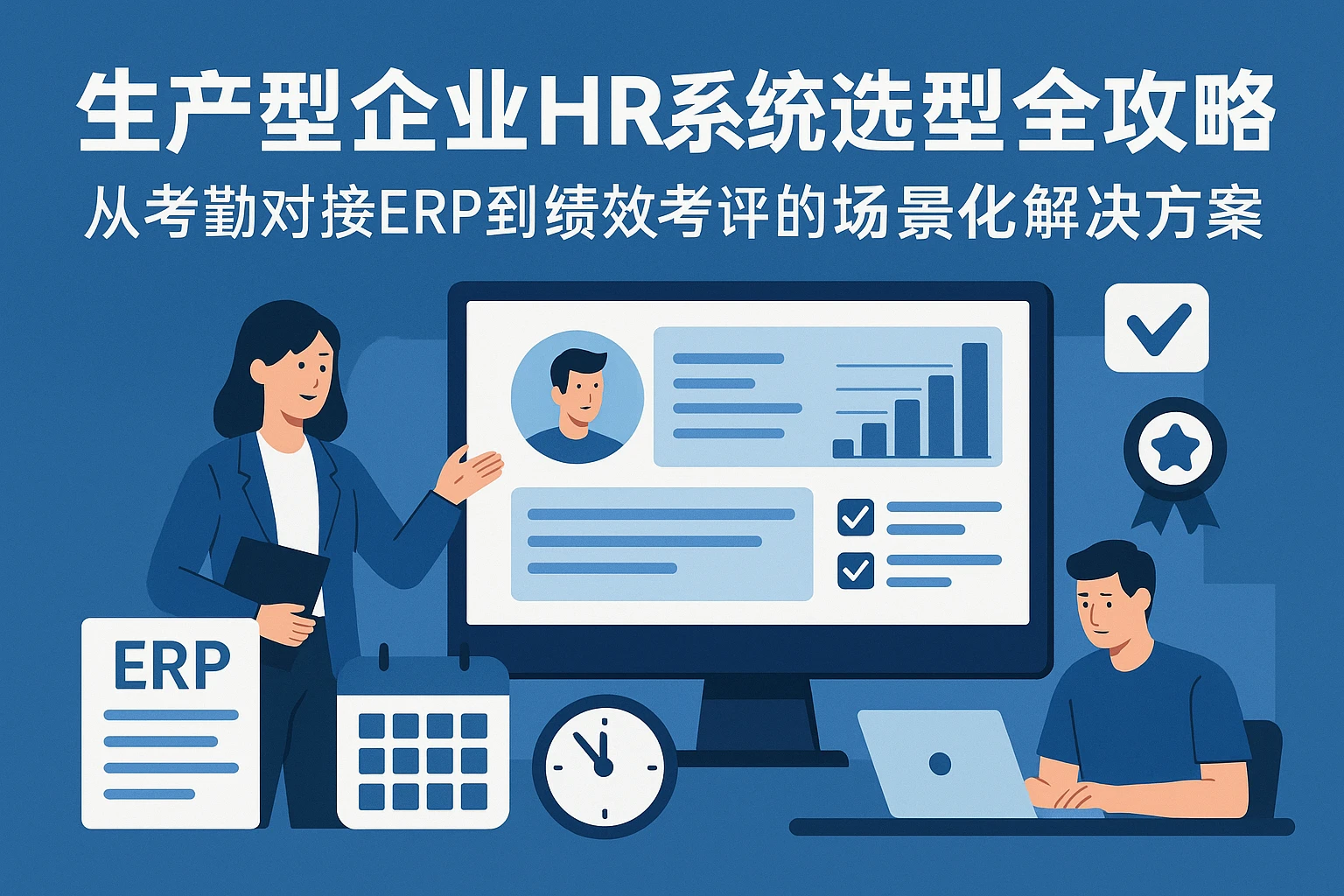 生产型企业HR系统选型全攻略：从考勤对接ERP到绩效考评的场景化解决方案