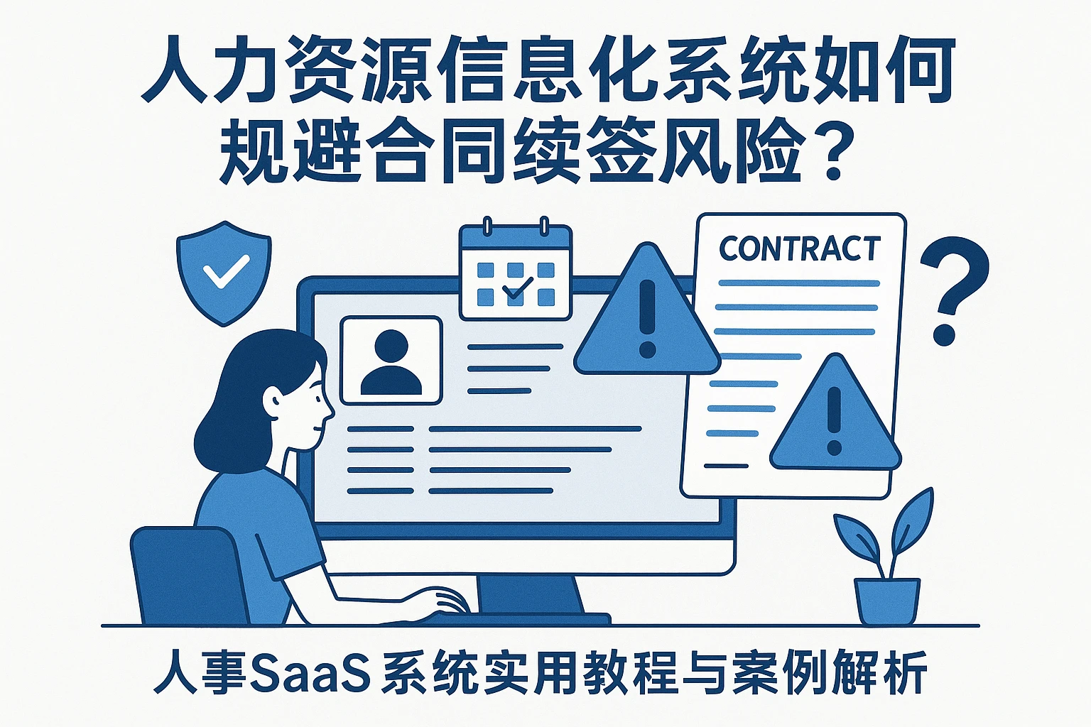 人力资源信息化系统如何规避合同续签风险？人事SaaS系统实用教程与案例解析