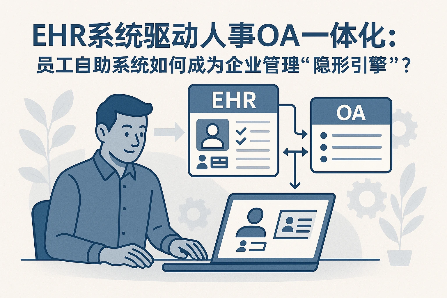 EHR系统驱动人事OA一体化:员工自助系统如何成为企业管理的“隐形引擎”?