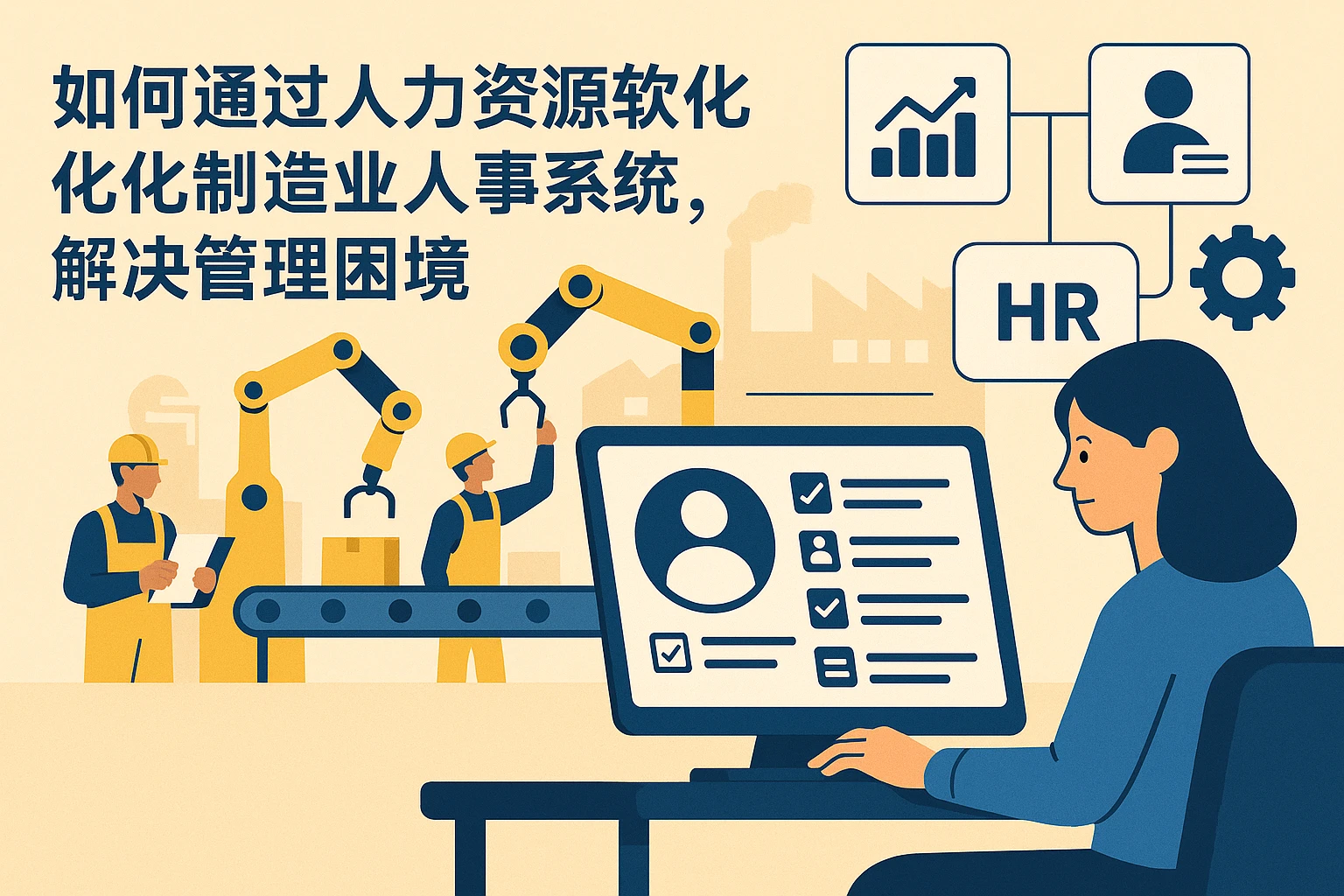 如何通过人力资源软件优化制造业人事系统,解决管理困境