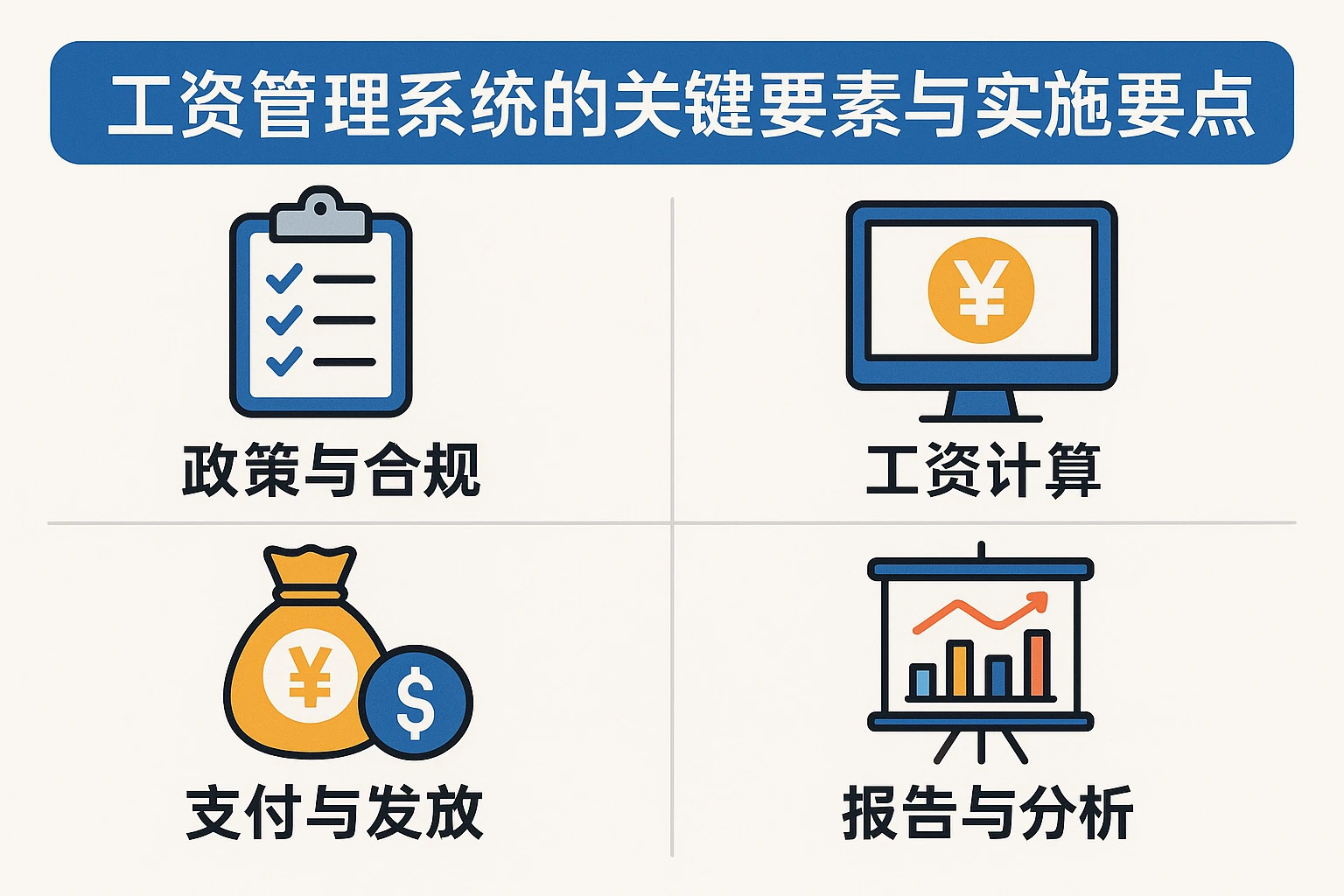 工资管理系统的关键要素与实施要点