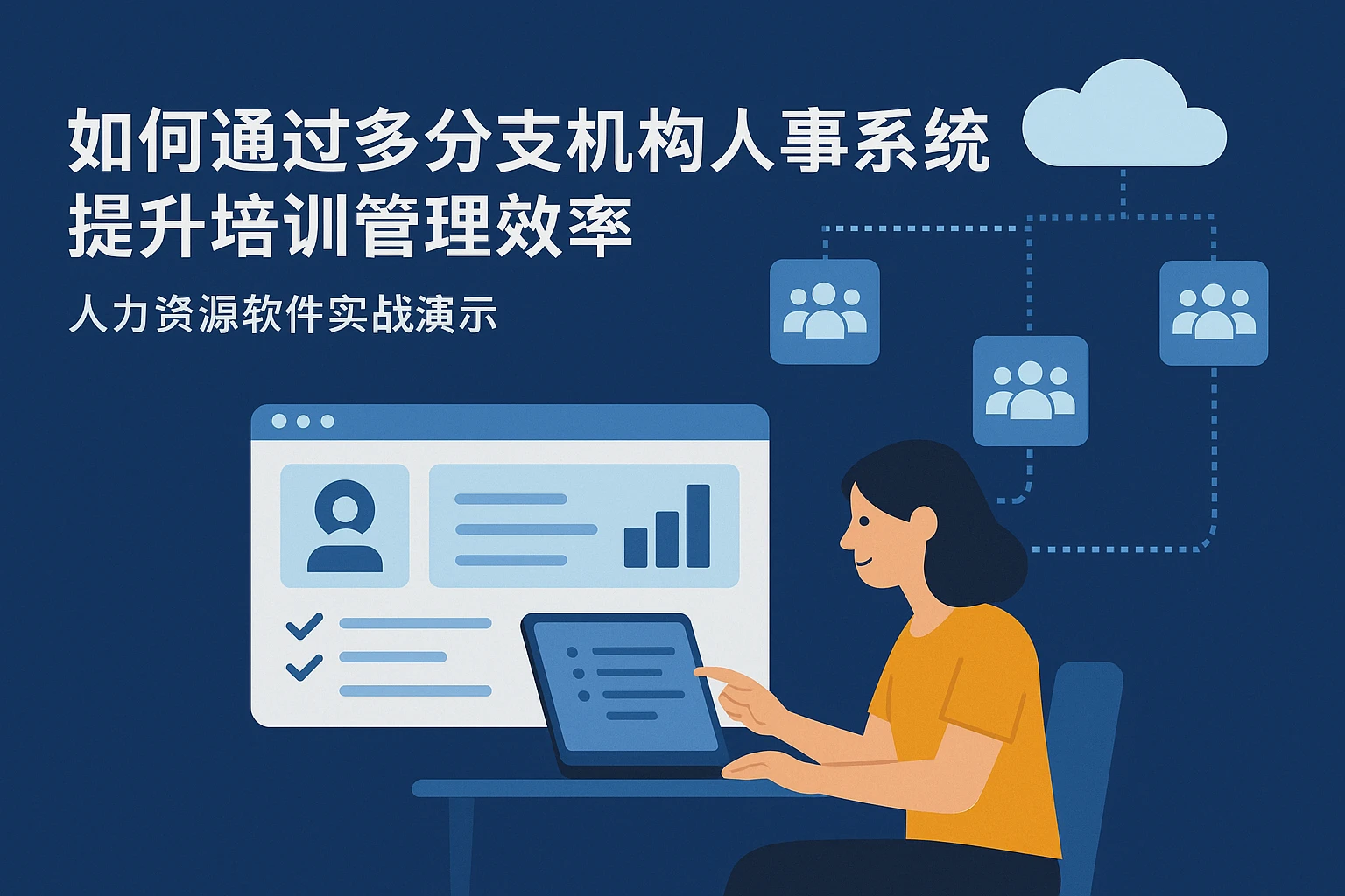 如何通过多分支机构人事系统提升培训管理效率 - 人力资源软件实战演示