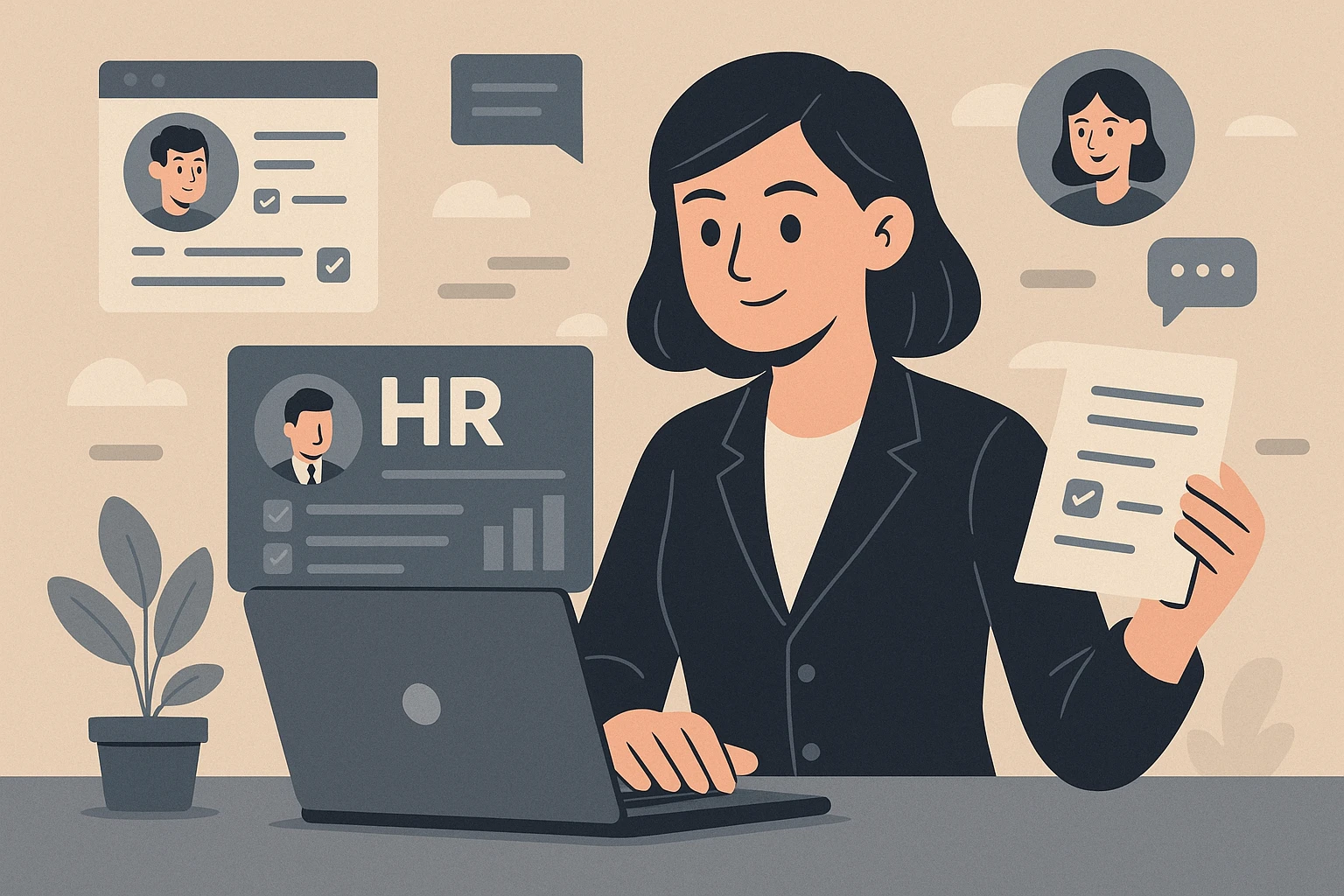 从招聘实习到职场进阶：人事管理软件如何成为HR新人的核心竞争力？