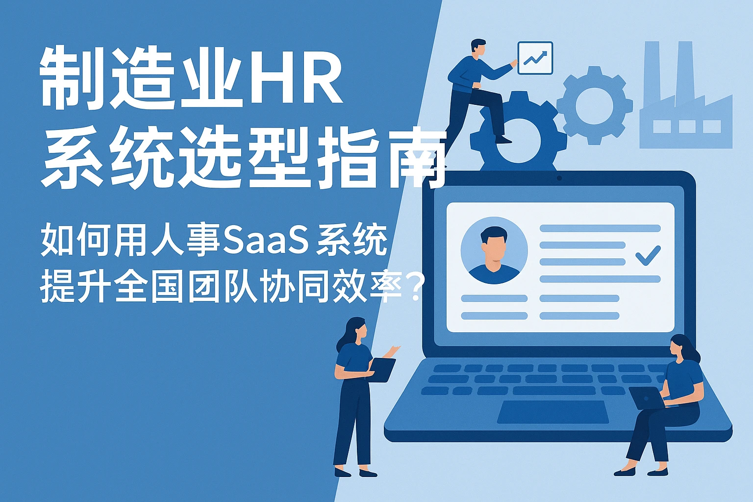 制造业HR系统选型指南：如何用人事SaaS系统提升全国团队协同效率？