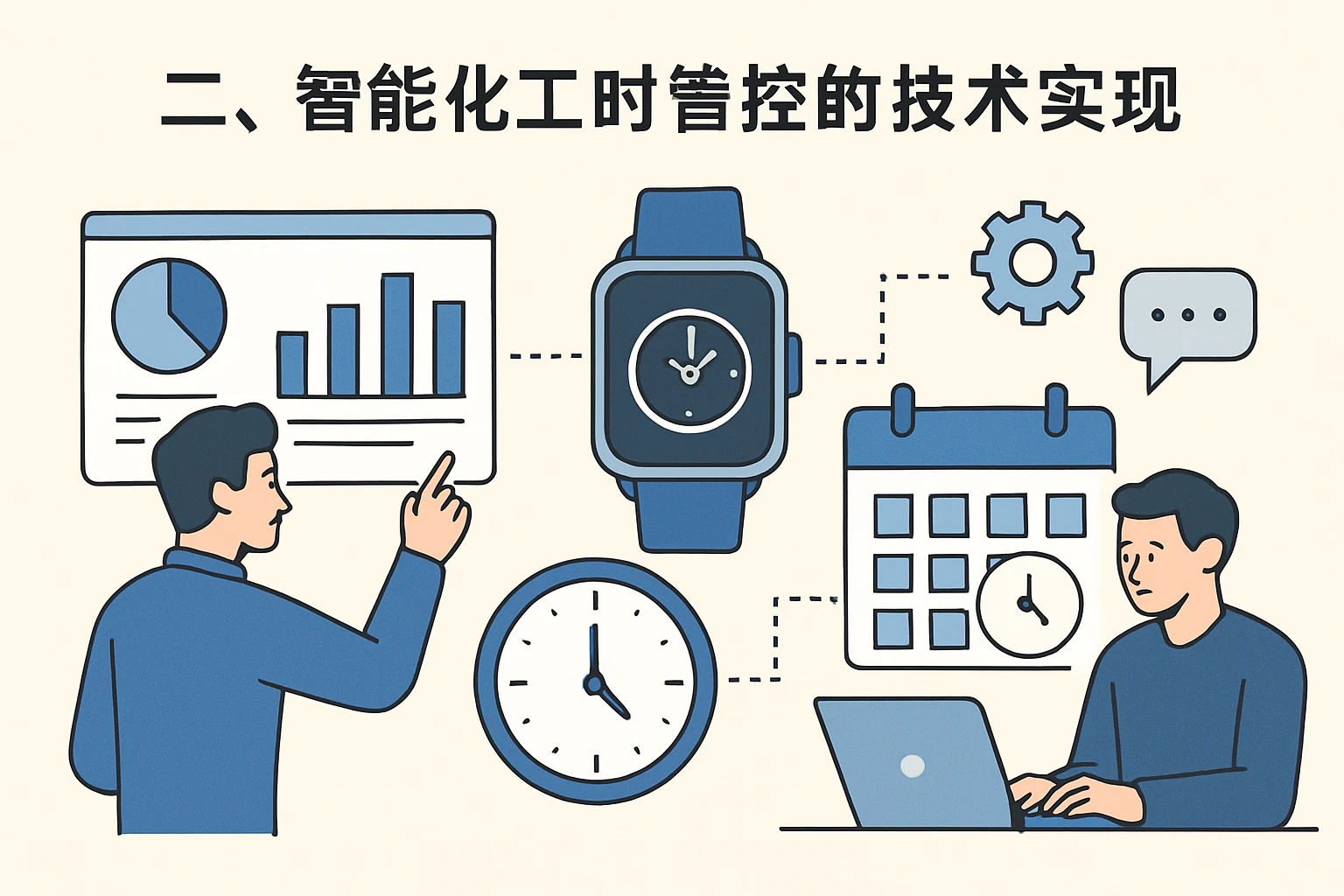 二、智能化工时管控的技术实现