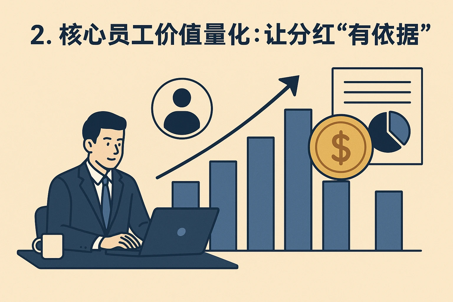 2. 核心员工价值量化：让分红“有依据”