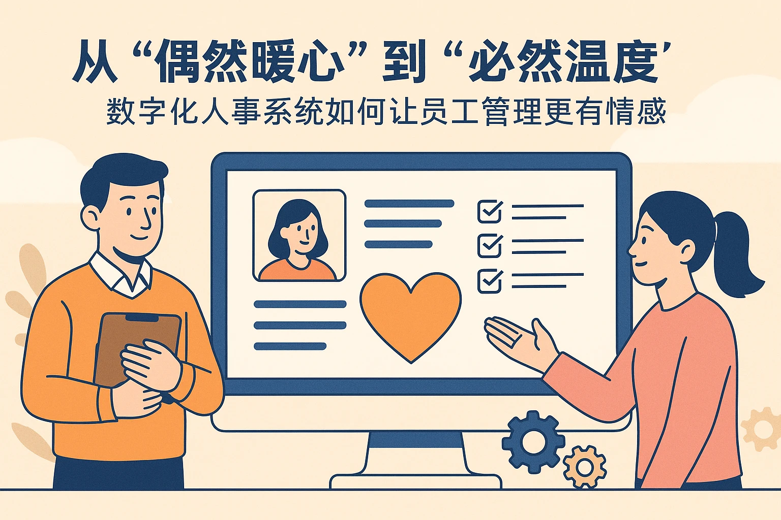 从“偶然暖心”到“必然温度”:数字化人事系统如何让员工管理更有情感