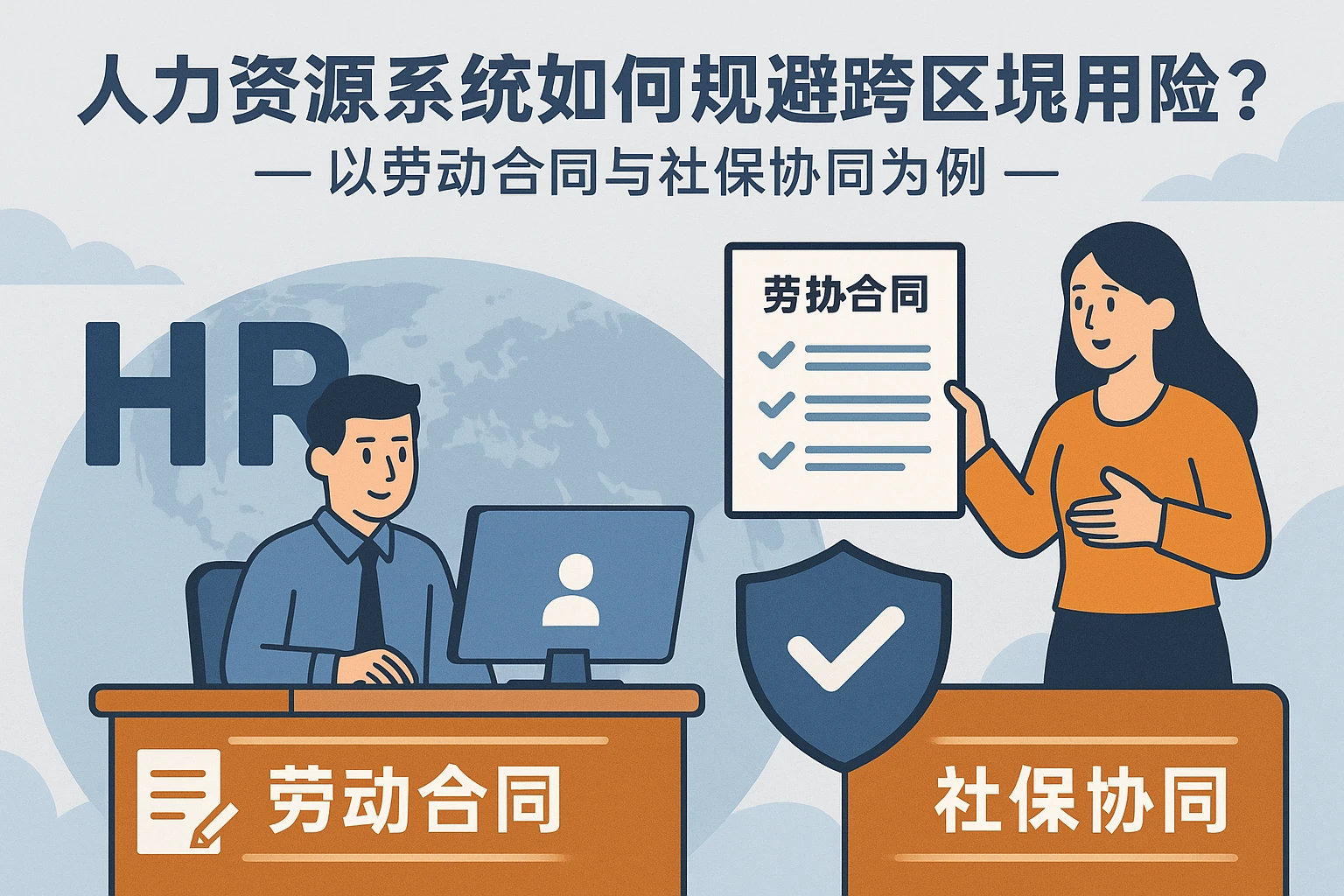人力资源系统如何规避跨区域用工风险?以劳动合同与社保协同为例