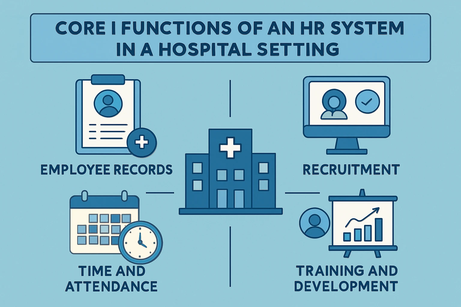 HR系统在医院环境中的核心功能