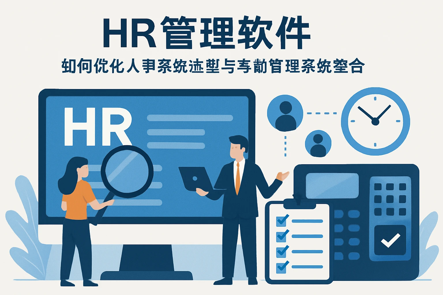 HR管理软件如何优化人事系统选型与考勤管理系统整合