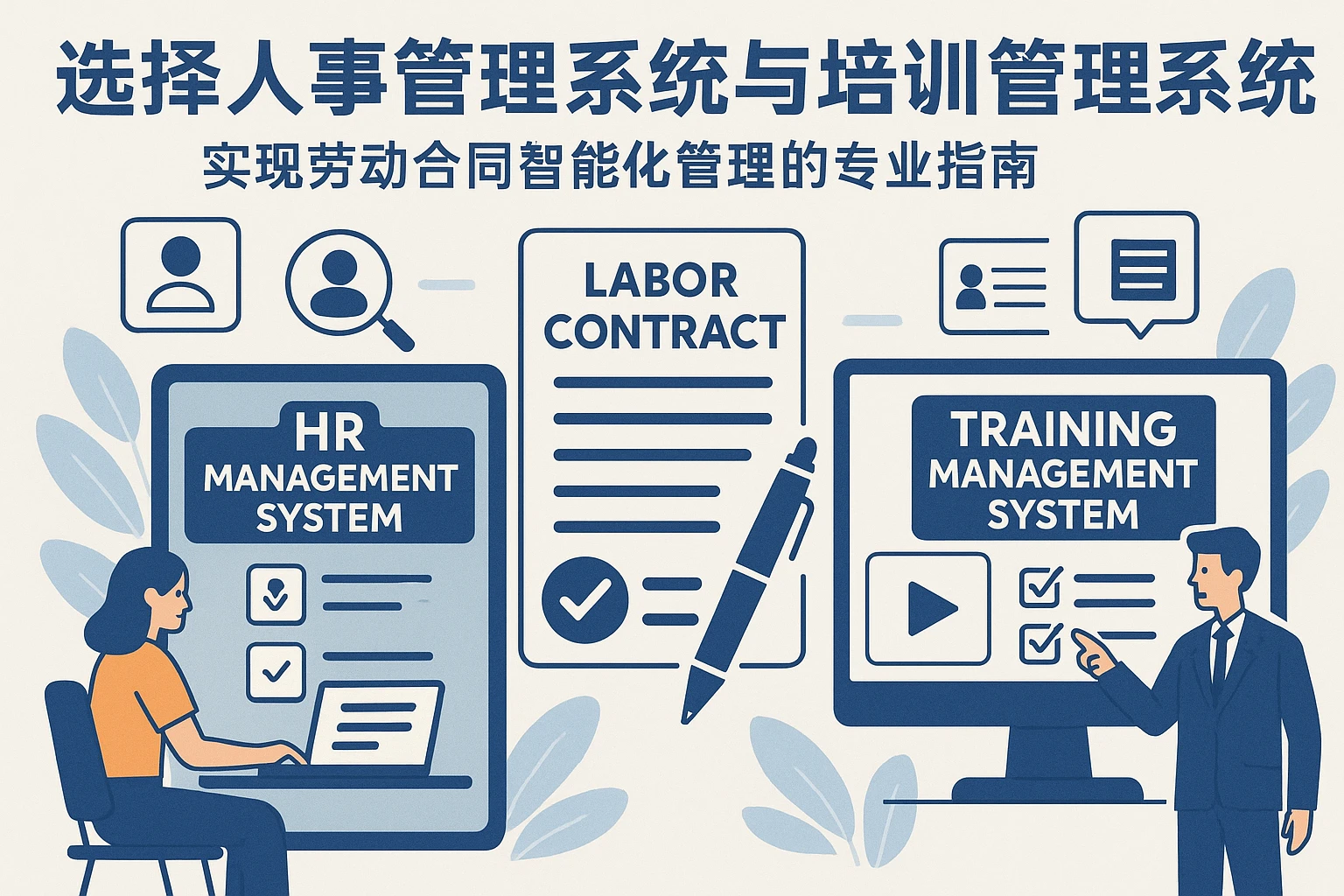 选择人事管理系统与培训管理系统:实现劳动合同智能化管理的专业指南