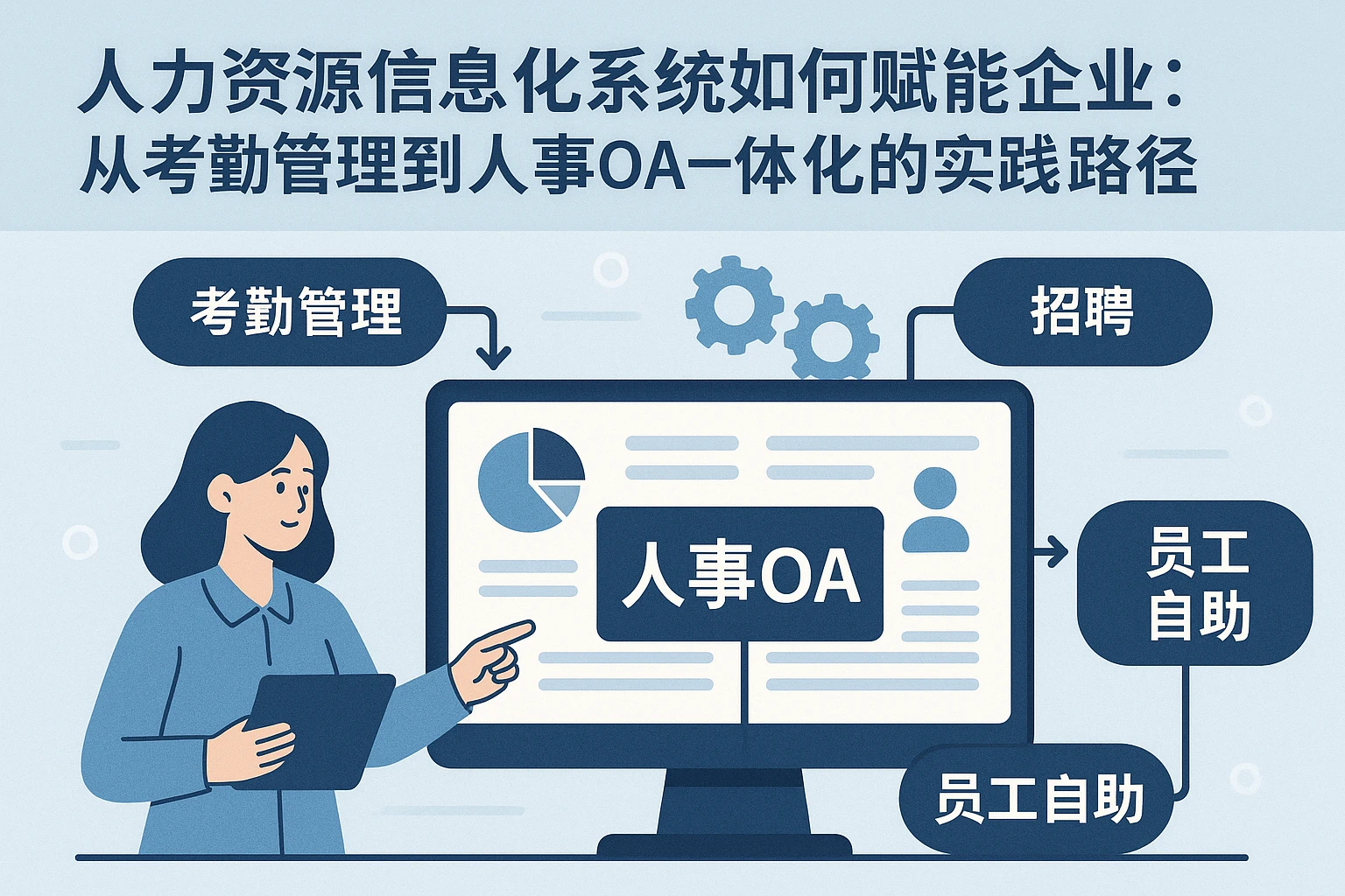 人力资源信息化系统如何赋能企业：从考勤管理到人事OA一体化的实践路径