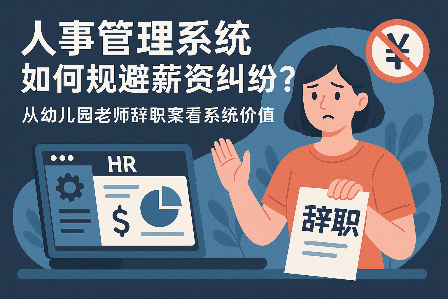 人事管理系统如何规避薪资纠纷？从幼儿园老师辞职案看系统价值