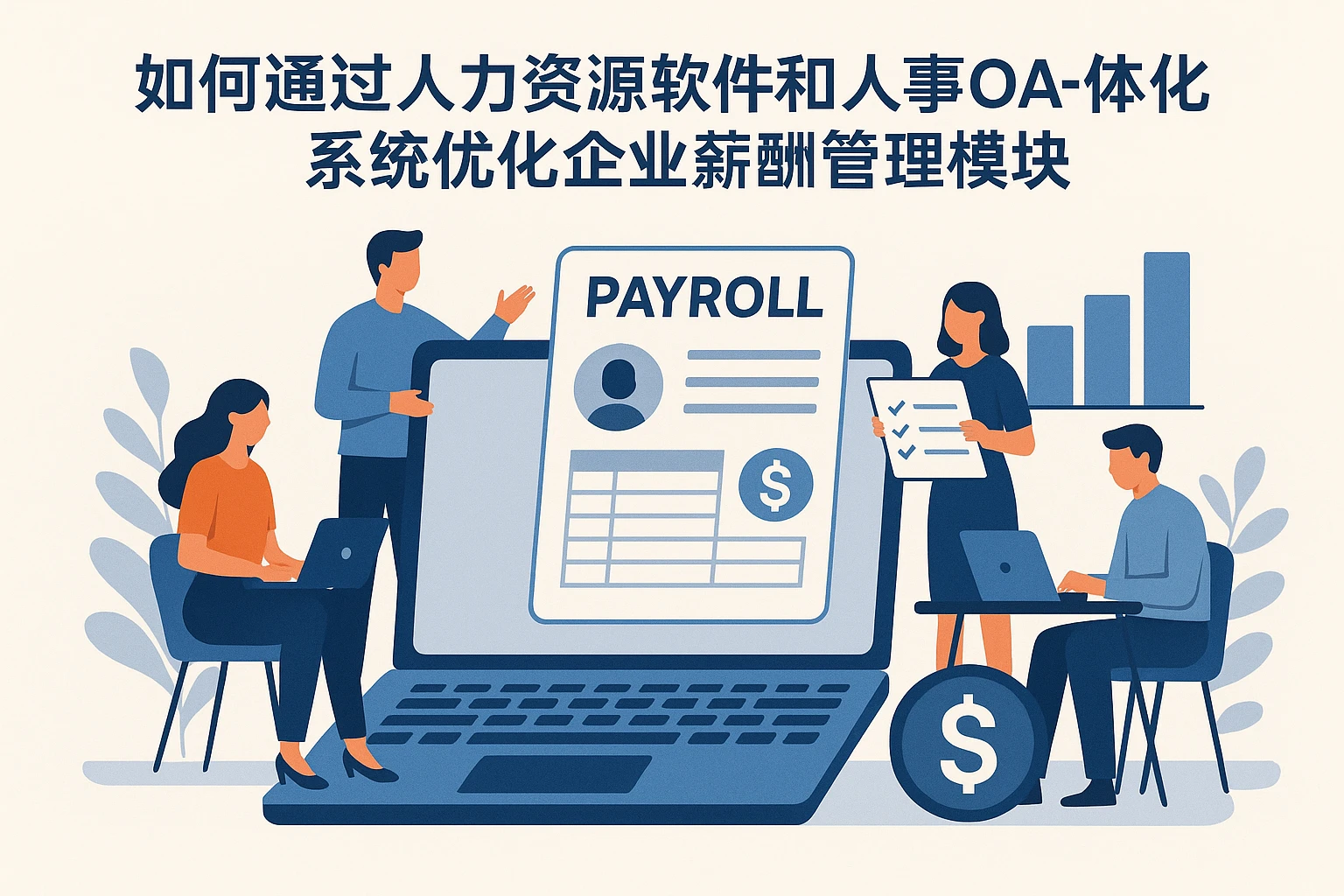 如何通过人力资源软件和人事OA一体化系统优化企业薪酬管理模块