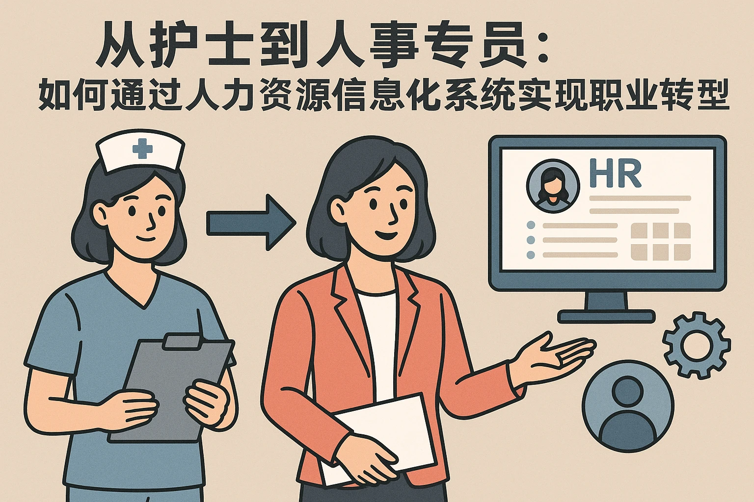 从护士到人事专员:如何通过人力资源信息化系统实现职业转型