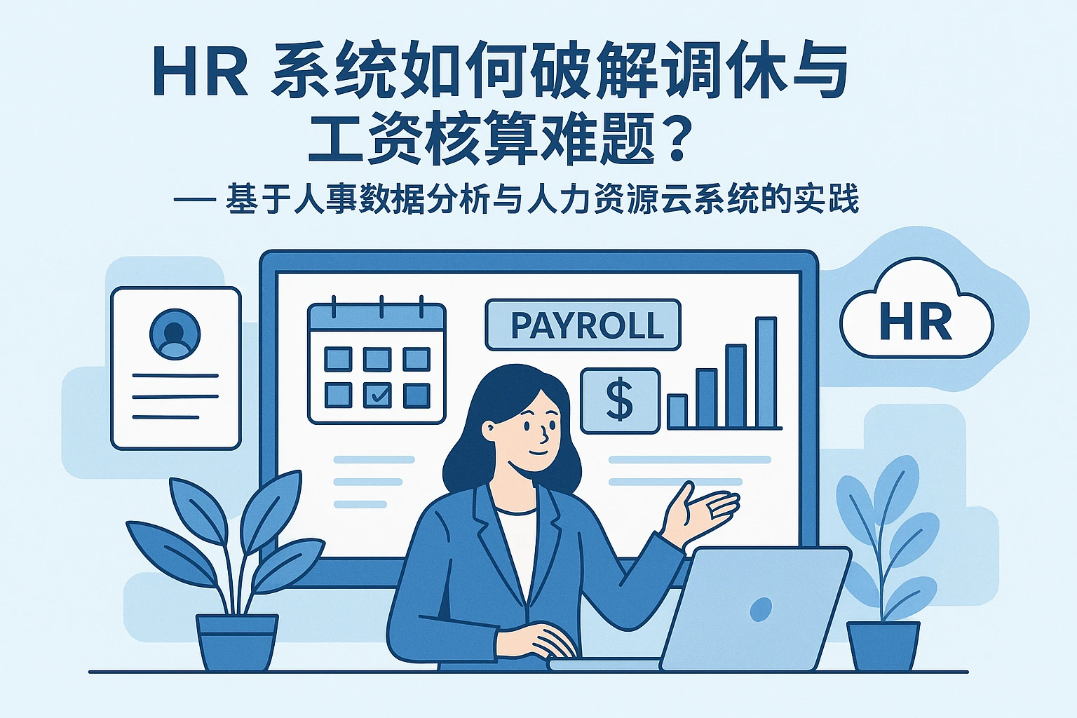 HR系统如何破解调休与工资核算难题?——基于人事数据分析与人力资源云系统的实践