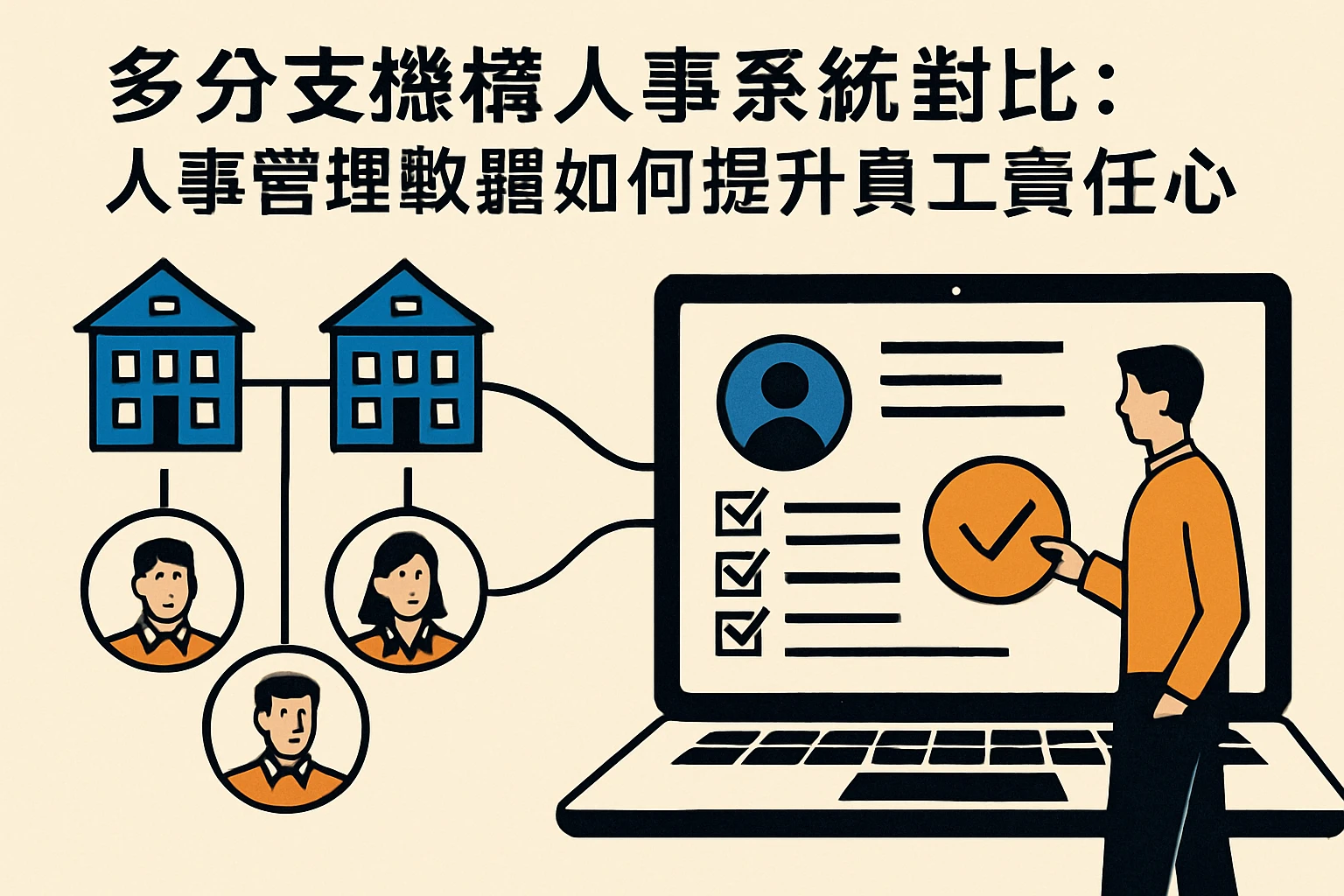 多分支机构人事系统对比:人事管理软件如何提升员工责任心