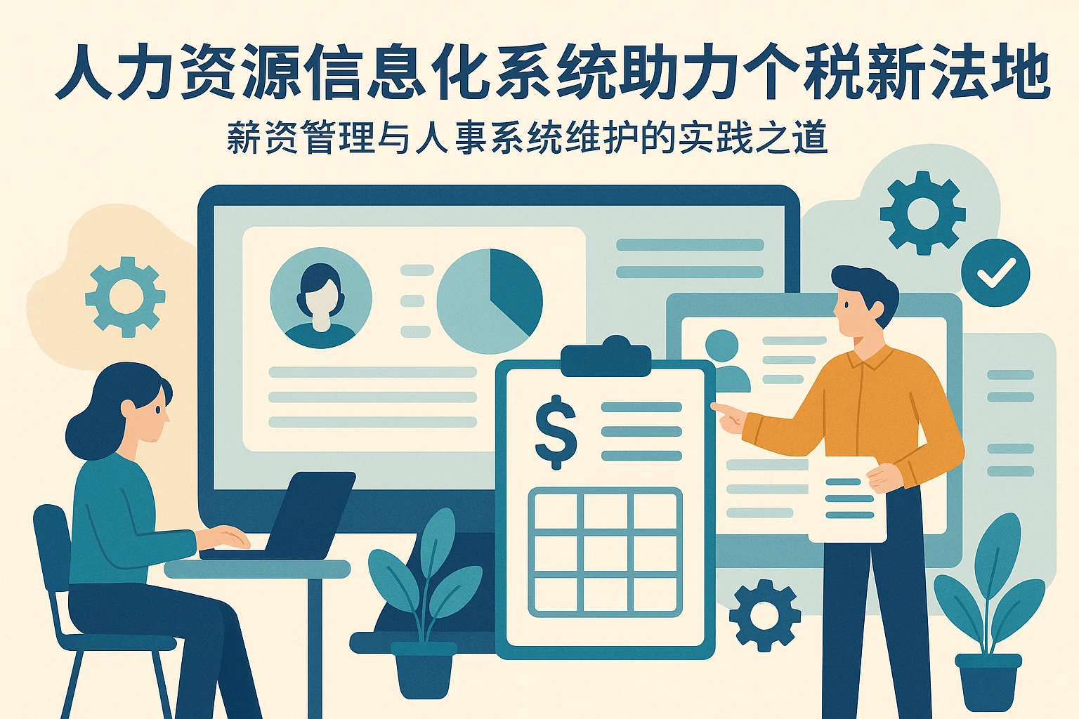 人力资源信息化系统助力个税新法落地：薪资管理与人事系统维护的实践之道