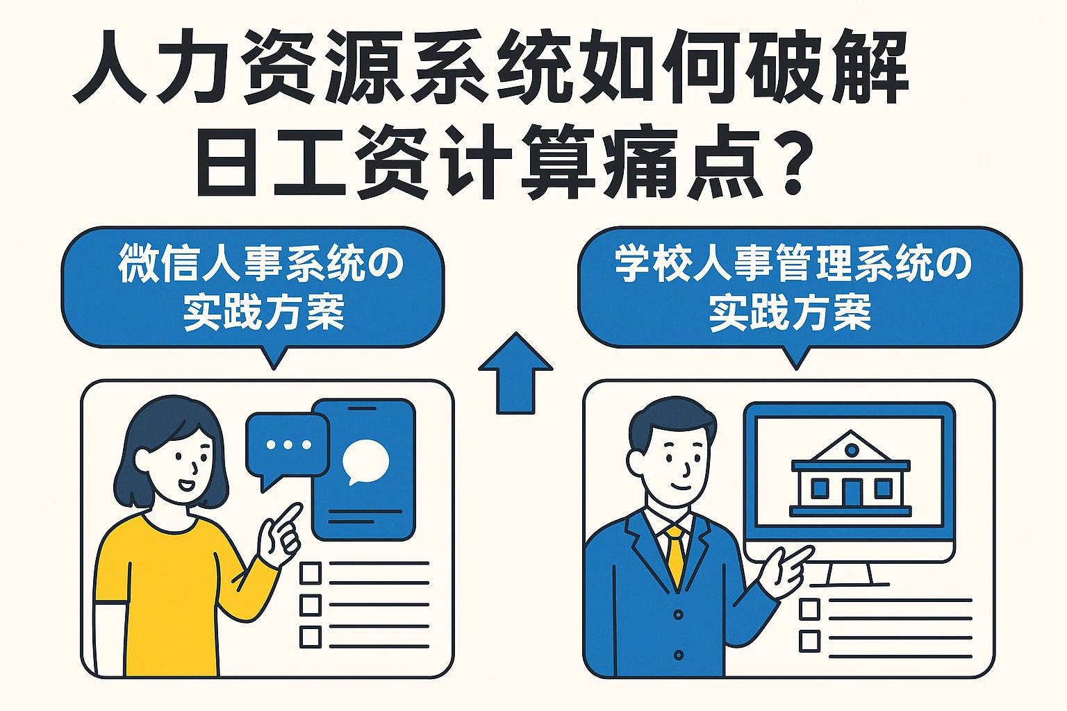 人力资源系统如何破解日工资计算痛点?微信人事系统与学校人事管理系统的实践方案