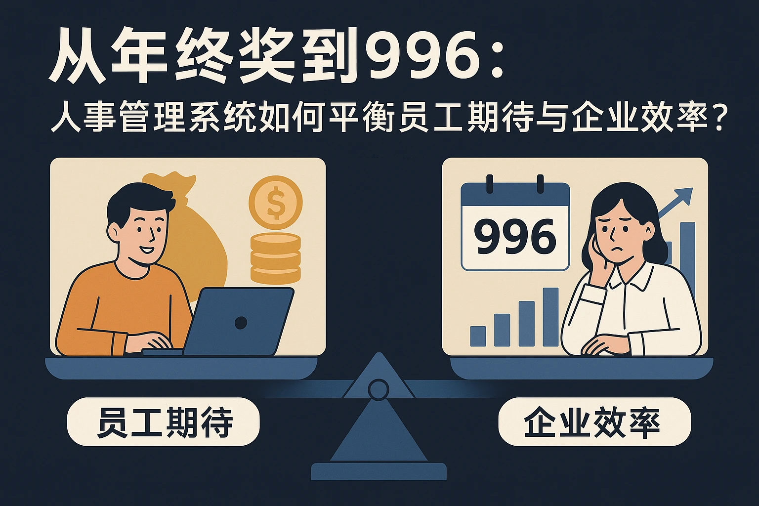 从年终奖到996:人事管理系统如何平衡员工期待与企业效率?