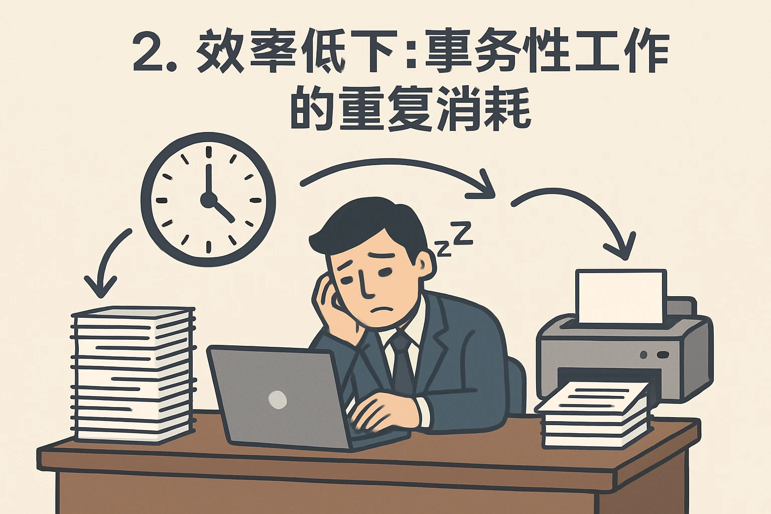 2. 效率低下：事务性工作的重复消耗