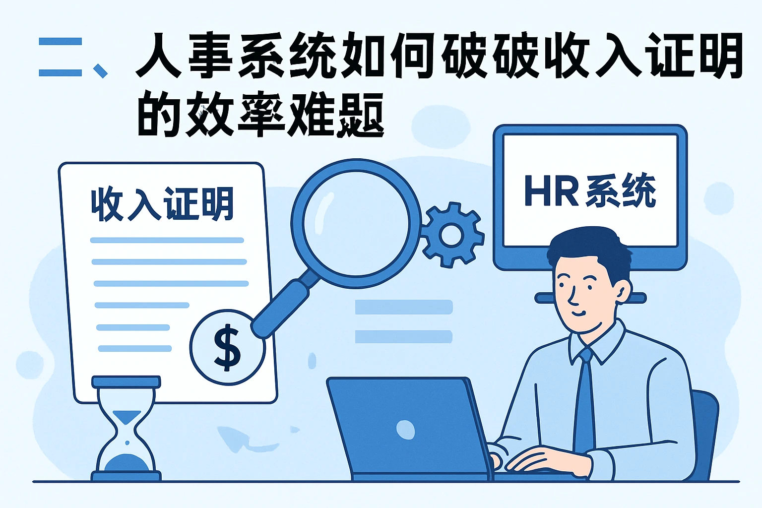 二、人事系统如何破解收入证明的效率难题