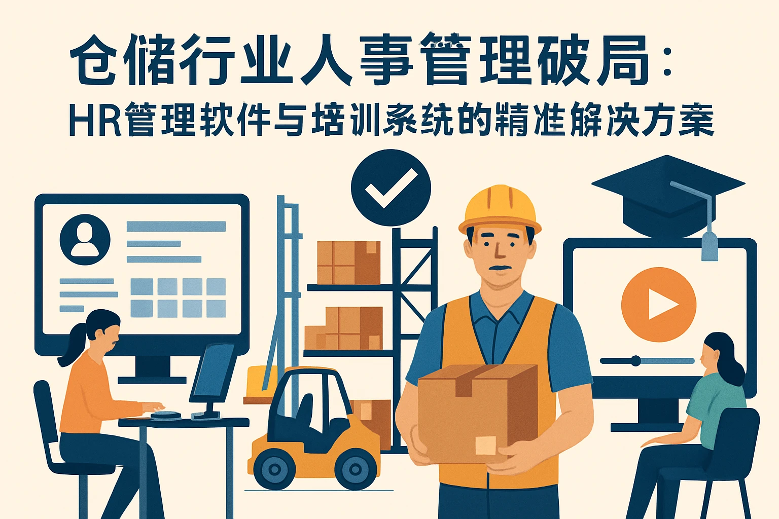 仓储行业人事管理破局：HR管理软件与培训系统的精准解决方案