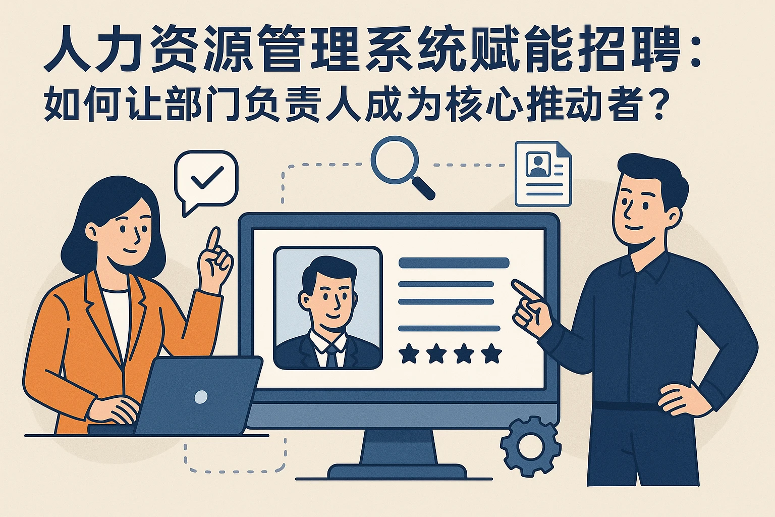 人力资源管理系统赋能招聘：如何让部门负责人成为核心推动者？