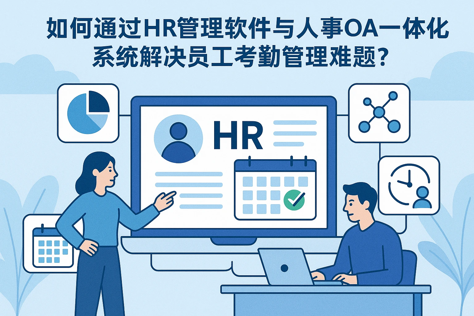 如何通过HR管理软件与人事OA一体化系统解决员工考勤管理难题