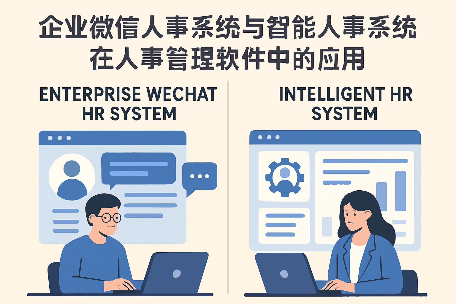 企业微信人事系统与智能人事系统在人事管理软件中的应用