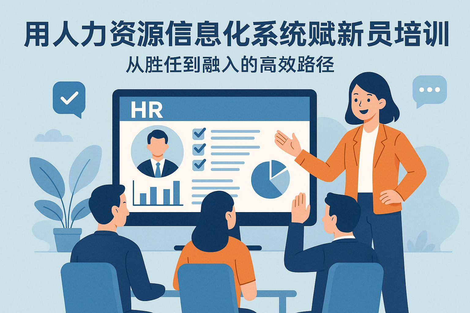 用人力资源信息化系统赋能新员工培训:从胜任到融入的高效路径