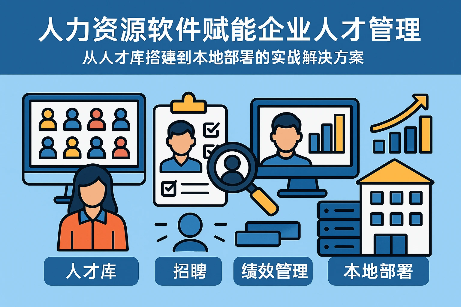人力资源软件赋能企业人才管理:从人才库搭建到本地部署的实战解决方案